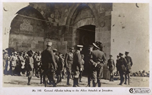 Allenby Gallery: Allenby enters Jerusalem via the Jaffa Gate