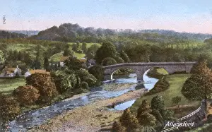 Derwent Prints: Allensford, Co. Durham - Old Bridge