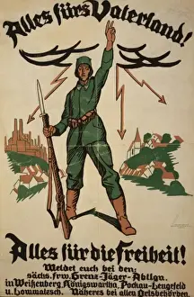 Alles furs Vaterland! Alles fur die Freiheit