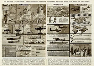 Attacks Collection: Allied bombing compared with the Somme by G. H. Davis