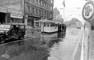 Allied Checkpoint Charlie, West Berlin, Germany