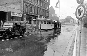 Cold Gallery: Allied Checkpoint Charlie, West Berlin, Germany