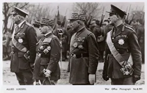 Viscount Gallery: Allied Military Leaders receive Legion of Honour Grand Croix