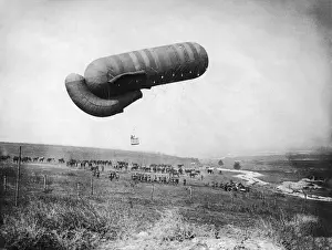 Archives Prints: Allied Observation Gas-Filled Draken Gas-Balloon Coming?