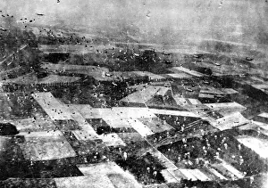Airborne Prints: Allied Paratroops over Wesel; Second World War, 1945