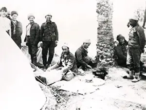 Allied soldiers on Salonika Front, WW1