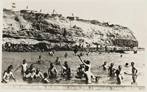 Bathe Prints: Allied troops bathing - Dardanelles