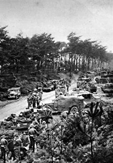 Images Dated 23rd October 2004: Allied Troops in the Reichswald Forest; Second World War, 19