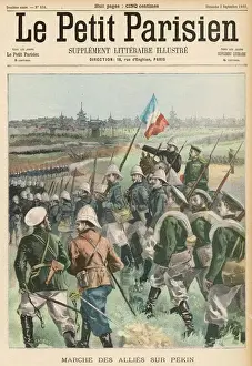 Allies advance on Peking during the Boxer Rebellion