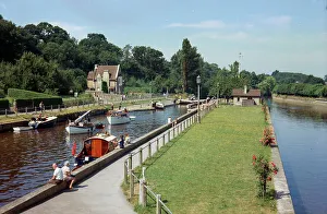 Maidstone Prints: Allington Lock, River Medway, Maidstone