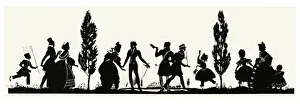 Alma Prints: Alma Mater silhouette