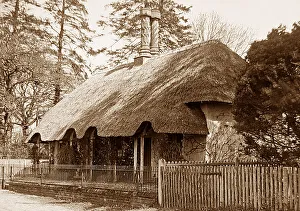 Christchurch Prints: Alms Houses, Blistern near Christchurch