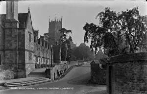 Chipping Prints: Alms Houses in Chipping Campden