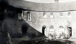 Wold Prints: Almshouses, Maugersbury, near Stow on the Wold, Glos