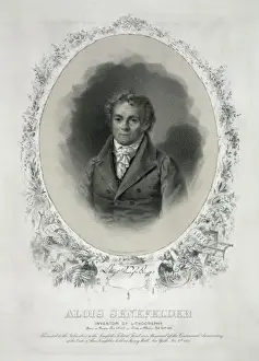 Alois Prints: Alois Senefelder inventor of lithography