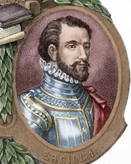 Alonso Prints: Alonso de Ercilla (1533A?i?1594)