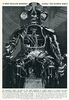 Delicate Gallery: Alpha robot 1932