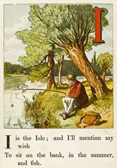 Alphabets Prints: Alphabet / I is the Isle