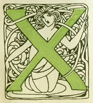 Larcombe Prints: Alphabet -- Letter X