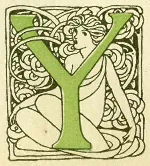 Larcombe Prints: Alphabet -- Letter Y