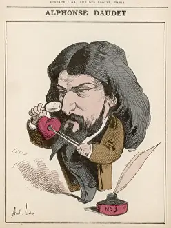 Closely Prints: Alphonse Daudet / Gill