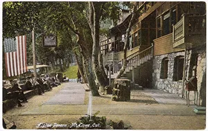 Lowe Prints: Alpine Tavern, Mount Lowe, Los Angeles County, California, USA Date: circa 1910