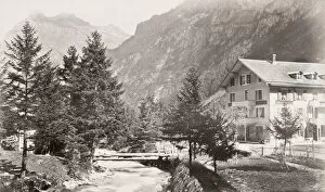 Altitude Gallery: Alpine village of Kandersteg, Switzerland