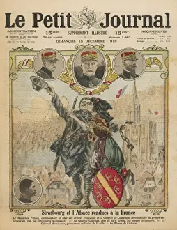 Alsace Prints: Alsace Returns to France