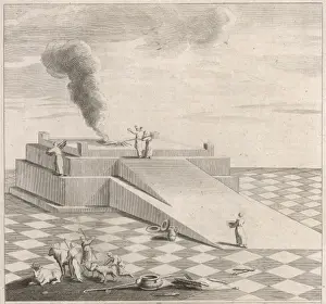 Hebrews Prints: Altar, Burnt Offerings