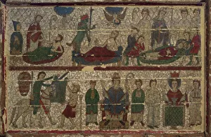 Altar depicting scenes from the life of St Martin of Tours