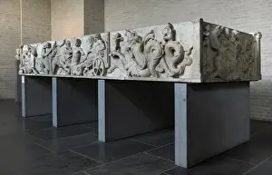 Altar of Domitius Ahenobarbus. Wedding of Poseidon and Amphi