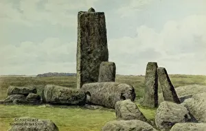 Alter Prints: Altar Stone, Stonehenge, near Salisbury, Wiltshire