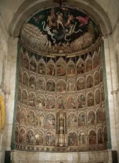 Apse Gallery: Altarpiece. Old Cathedral. Salamanca. Spain