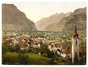 Altdorf Gallery: Altdorf, general view, Lake Lucerne, Switzerland