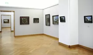 Pinakothek Gallery: Alte Pinakothek. Interior. Munich. Germany