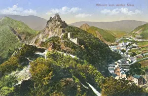 Mountainous Prints: Altenahr, Ahrweiler, Rhineland-Palatinate, Germany