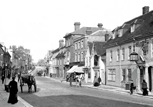 Alton Prints: Alton High Street, Hampshire, early 1900s
