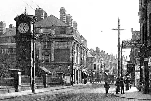 Stamford Prints: Altrincham Stamford New Road early 1900s