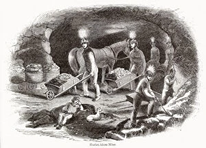 Alum Mine at Hurlet near Glasgow 1843
