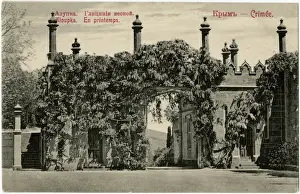 Crimea Prints: Alupka, Crimea, Ukraine - Gateway to Vorontsov Palace Summer