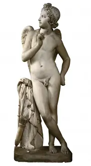 Neo Classicism Prints: ALVAREZ CUBERO, Jos頨1768-1827). Cupid. Neoclassicism