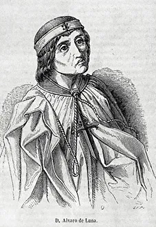 Luna Prints: Alvaro de Luna (1390-1435). Castilian nobleman