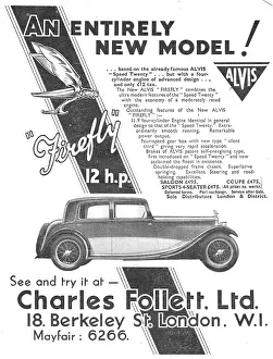Alvis Prints: Alvis Firefly 1932