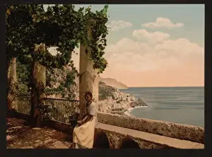 Amalfi, from the Capuccini, Naples, Italy