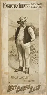 Bartlett Prints: Amasa Bartlett in Way down East