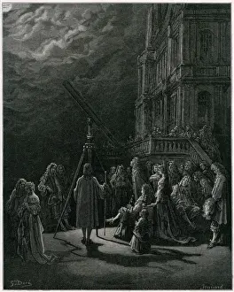 Astronomers Prints: Amateur Astronomers in 17th century France
