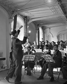 Amateur musicians at Missenden Abbey