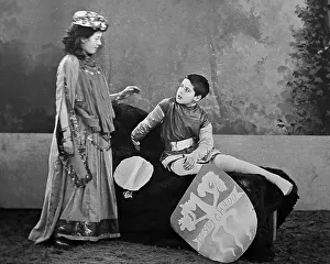 Dramatics Prints: An amateur production of Ivanhoe at a country
