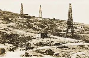 Yucatan Prints: Amatlan, Mexico - oil fields