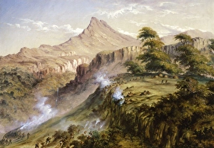 Amatola Mountains, by Thomas Baines Amatola Mountains, by Thomas Baines